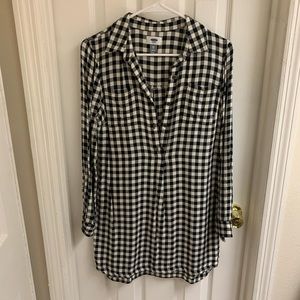 Old navy - plaid button-up dress